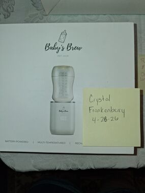 Electric Bottle Warmer - Silver